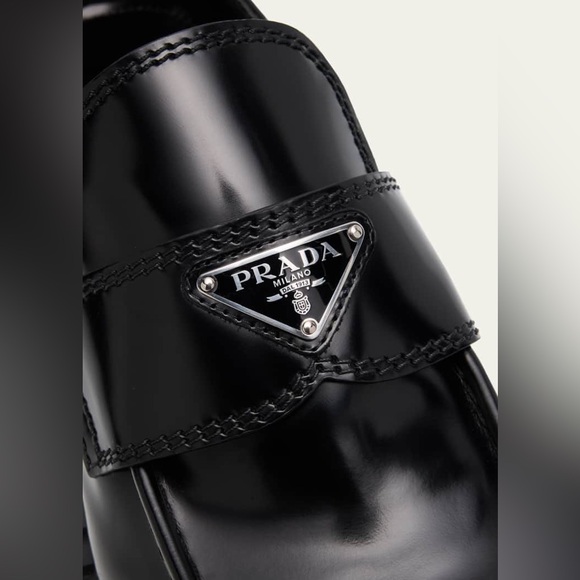 Prada Loafer In Shiny Calf Leather main image 6